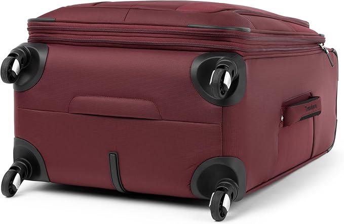 Travelpro Maxlite 5 Softside Expandable Luggage with 4 Spinner Wheels, Lightweight Suitcase, Men and Women, Burgundy, 2-Piece Set (21/29)