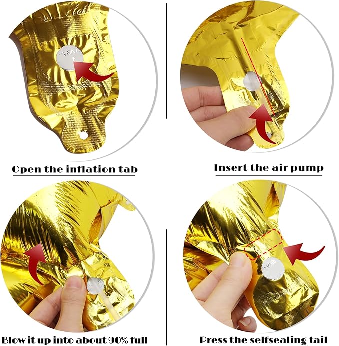Gold Number 19 Balloon 40 inch, 19 Number Balloons, 19th Gold Birthday Decorations, 19 Year Old Girls Boys Golden Party Supplies