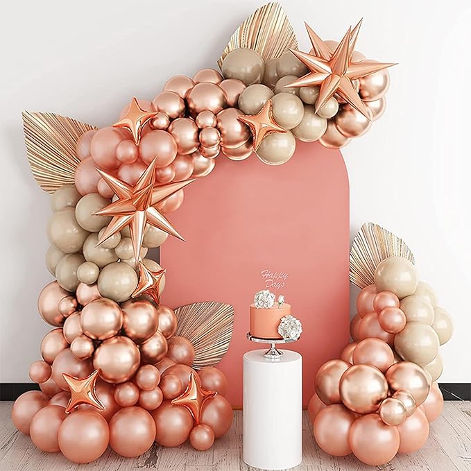 Arch Covers,Arch Backdrop Stand Fitted Cover for Wedding Birthday Party Ceremony Banquet Decoration(7.2FT&6.6FT&6FT,Light Pink,Cover Only)