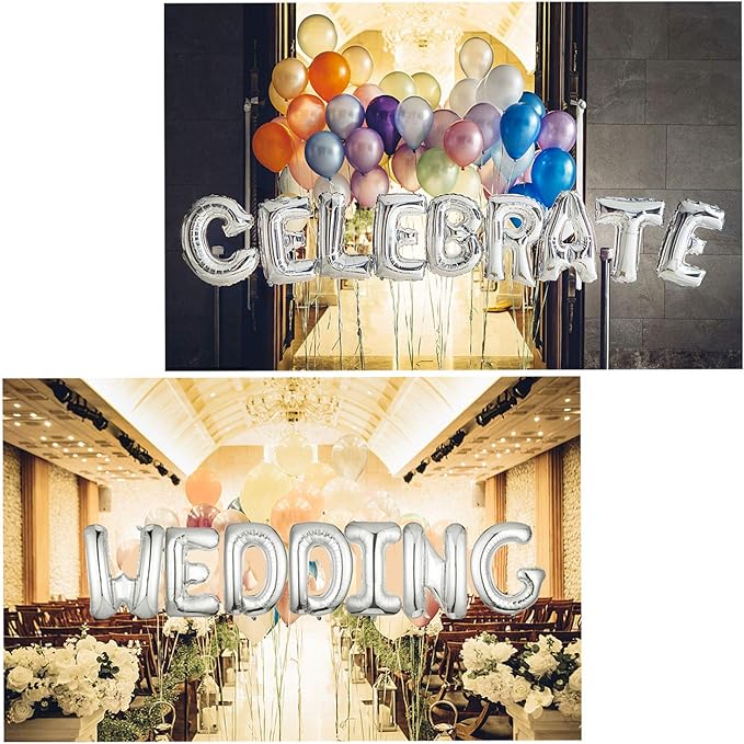 Letter Balloons 40 Inch, Single Silver Letter G Balloons Aluminum Hanging Foil Film Balloon for Baby Shower, Wedding Anniversary, Graduation, Birthday Party Decoration