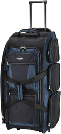 Travelers Club Xpedition 30 Inch Multi-Pocket Upright Rolling Duffel Bag