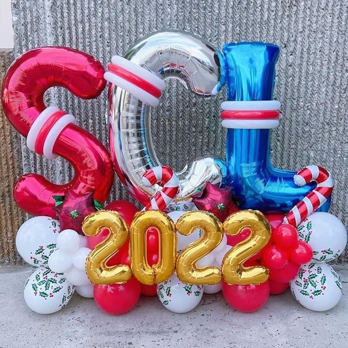 40 Inch Large Red Letter N Balloons Alphabet N Letter Balloons Foil Mylar Big Letter Balloons for Birthday Party Anniversary New Year Graduation Wedding Decorations