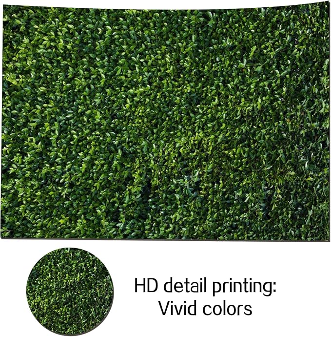 Nature Spring 3D Green Leaves Theme Photo Background Wedding Birthday Party Newborn Baby Shower Photography Backdrops Zoo Decor Shoot Props Bannner (5x3 FT)