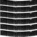 We Moment 6 Pack 10 Feet Black Foil Fringe Garland Streamers Metallic Tinsel Banner Wall Hanging Fringe Curtain Glitter Backdrop Banner for Parade Floats Birthday Bachelorette Black Party Decorations