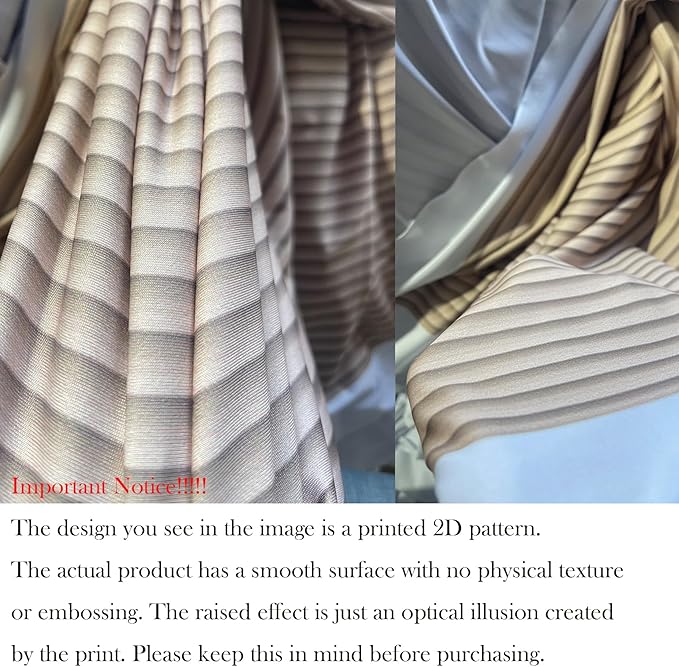 HUAYI Light Tan Ripples Pattern Arch Backdrop Cover for Birthday Party Wedding Baby Shower Decorations Chiara Backdrops Arched Wall Frame Stands Covers Props GP-454 3ft * 6.5ft