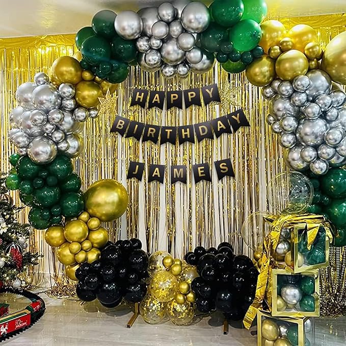 24pcs Blank DIY Black Banner Set, Personalized Banner Party Decorations Supplies Custom Signs, Customize Handwriting Banners for Birthday, Wedding, Baby Shower and Graduation Party Decorations