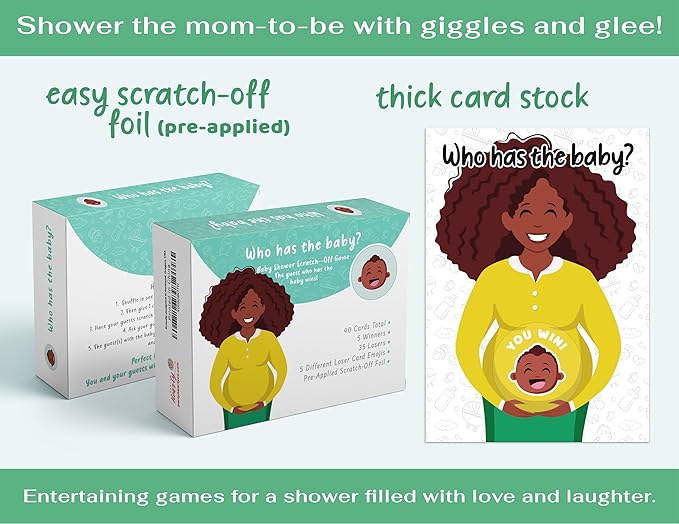 Party Hearty Baby Shower Games for Girl and Boy, 40 Emoji Scratch Off Lottery Tickets, Baby Games Ideas, Scratch Off Game