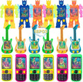 36Pcs Handheld Water Game Mixed Design,Colorful Water Ring Toss Handheld Toys,Party Favors,Pocket Games for Kids,Goodie Bags Stuffers, School Classroom Rewards，Birthday Return Gifts,Bulk Toys Prizes