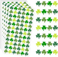 2160 PCS St Patricks Day Stickers Shamrock Stickers Small St. Patrick's Day Sticker for Kids Saint Patricks Day's Green Lucky Clover Self-Adhesive Labels Decor For Irish Party Envelope Cards Gift Bags