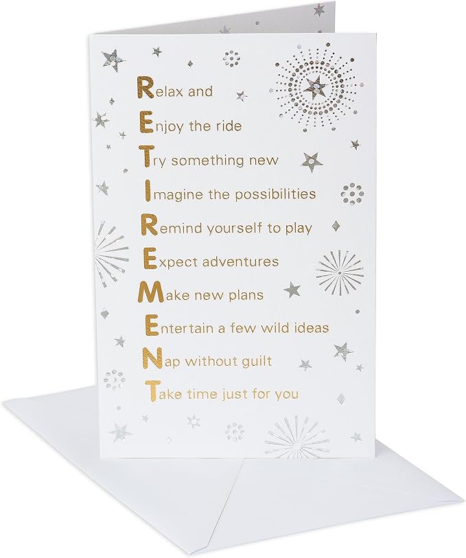 American Greetings Retirement Card (Time of Your Life)