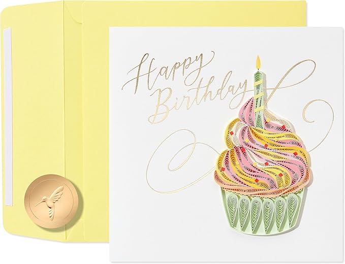 Papyrus Birthday Card (Cupcake)