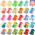 Dinosaur Party Favors Dinosaur Keychains Kids Party Favors Fidget Toys Bulk 30 Pack Mini Pop Fidget Keychain Its, Dino Favors for Kids 4-8 Children Mini Supplies It Small Birthday Decorations Trinkets
