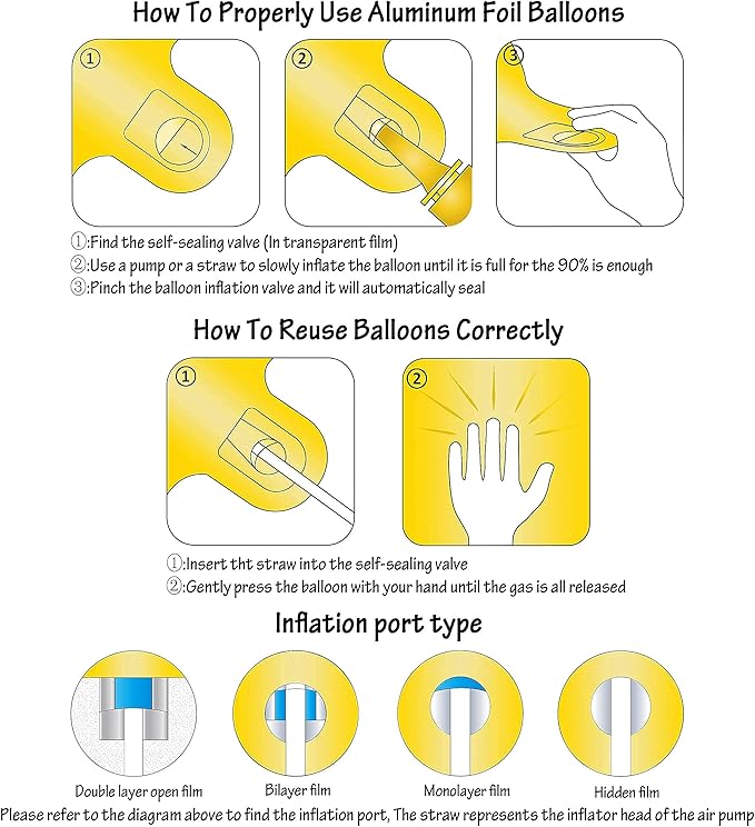 40 Inch Large Gold Number Balloons 3 Aluminum Foil Mylar Big Number Balloons 0-9 Suitable for Gold Birthday Parties, Weddings and Anniversary Photography