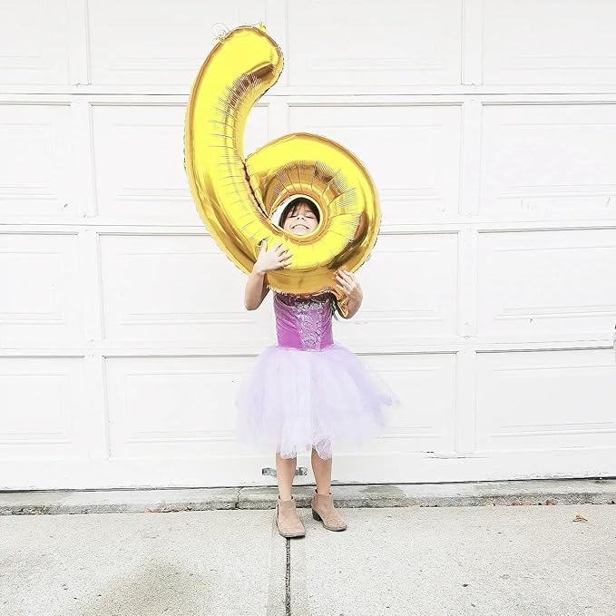 60 Balloon Number, Gold Number 60th Birthday Balloons 40 Inch, 60 Years Old Gold Birthday Decorations for Men Women, 60th Anniversary Decorations