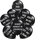 Funny Abusive Balloons | Fun Decoration for Adult Birthday Party (8 Pack Rated E)