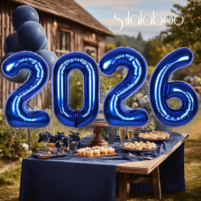 40Inch Navy Blue Number 18 Balloon Large Helium Royal Blue Number Balloons 0-9 Giant Digital 18th Foil Mylar Big Party Balloon for Boy Birthday Party Anniversary Graduation Decorations