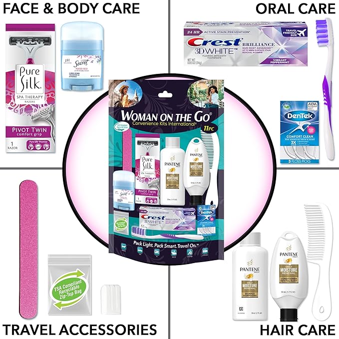 Convenience Kits International Women's Kit, Multicolor