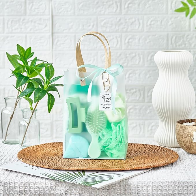 74Pcs Baby Shower Prizes for Game Winners Baby Shower Favors Gifts including Headband Hair Brush Jewelry Box with Gift Bag for Baby Shower Game Prizes Wedding Bridal Shower Favors (Green)