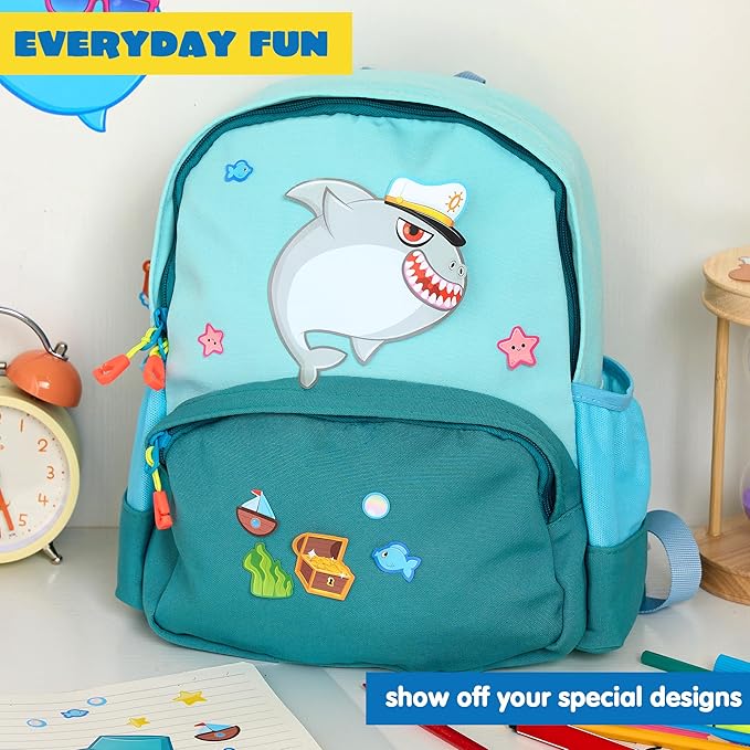JOYIN 24PCS 9"x6" Make a face Stickers for Kids, Make Your Own Ocean Animal Stickers, Sea Party Favors Kids Crafts, Goodie Bags Stuffers, Classroom Rewards