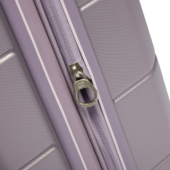 American Tourister Stratum 2.0 Expandable Hardside Luggage with Spinner Wheels, Purple Haze, Carry-on
