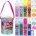 L.O.L. Surprise! Party Favors - 7PC Lip Gloss Canister with Bonus Stickers Party favor