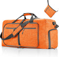 Vomgomfom 65L/85L/115L Foldable Travel Duffle Bag, Lightweight Checked Luggage with Shoe Compartment, Water-Resistant Weekender Overnight Bag for Men & Women