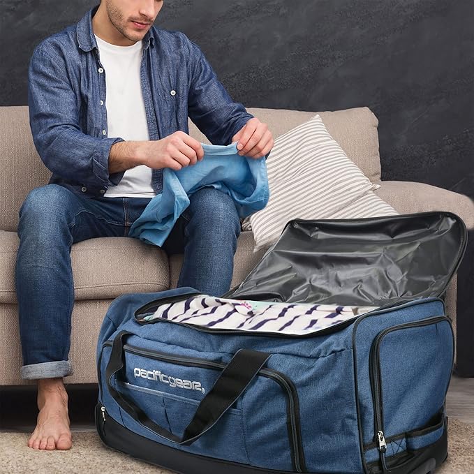 Pacific Gear Duffel Bag with Rolling Wheels