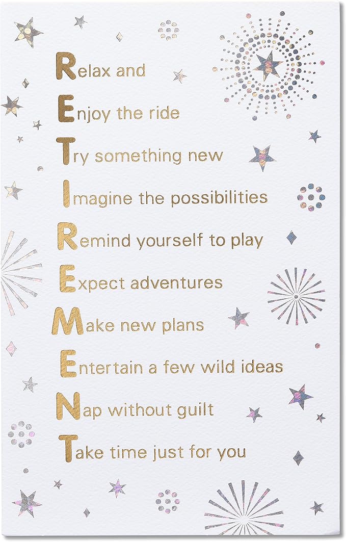 American Greetings Retirement Card (Time of Your Life)