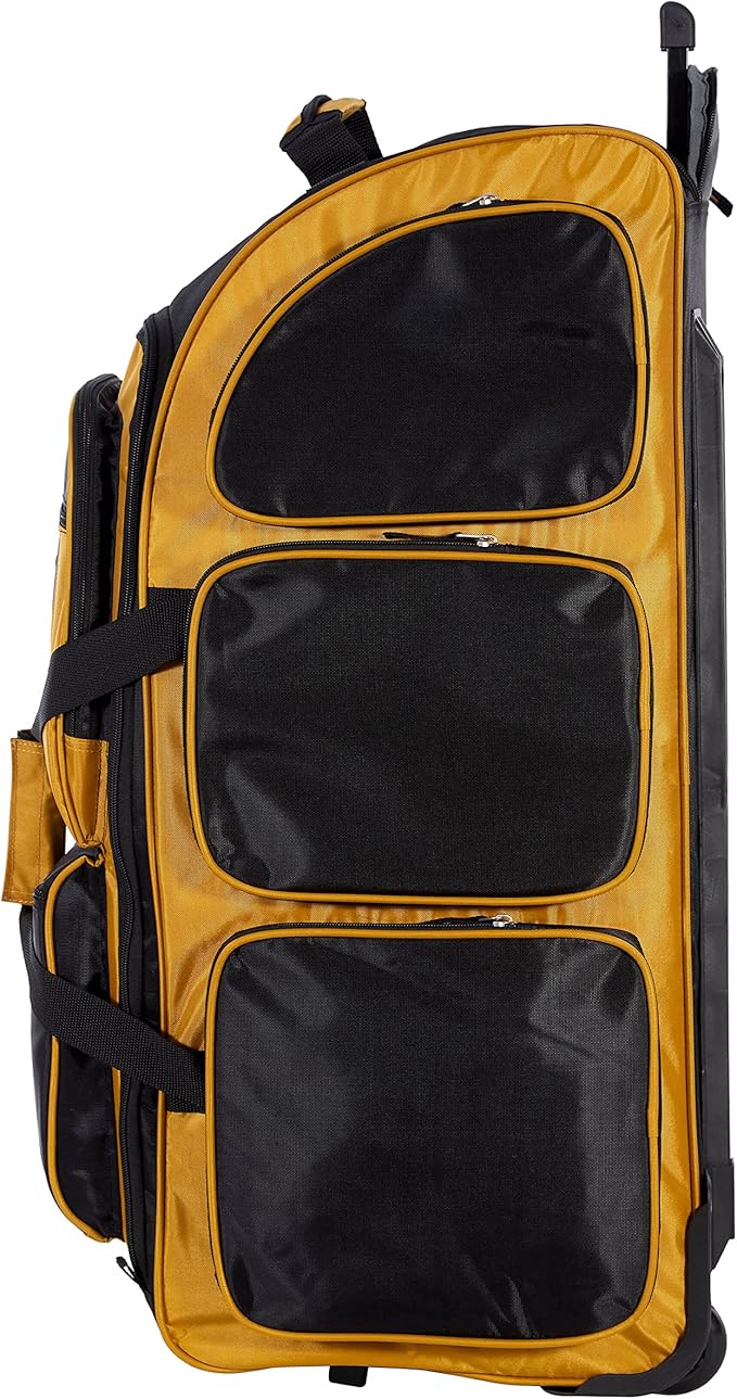 Travelers Club Xpedition 30 Inch Multi-Pocket Upright Rolling Duffel Bag