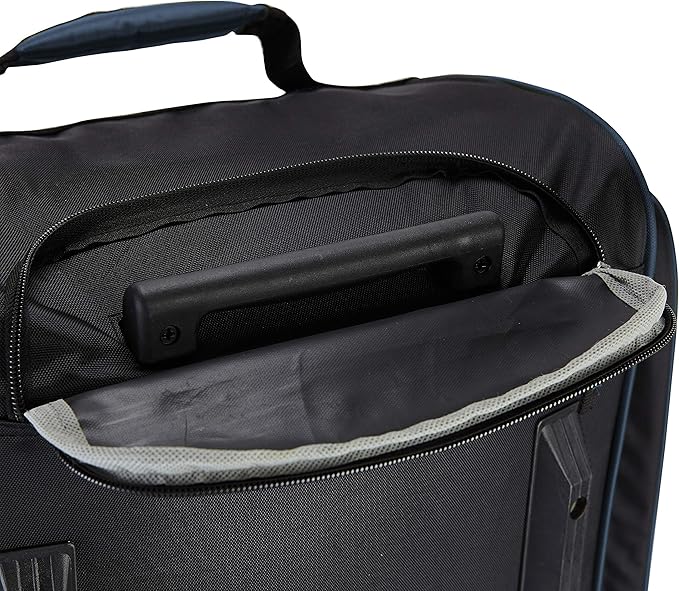 Travelers Club Xpedition 30 Inch Multi-Pocket Upright Rolling Duffel Bag